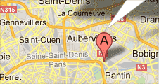 Plan Google Maps pour localiser MMF