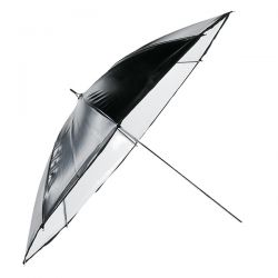 Parapluie Ø 82 cm Blanc/Noir