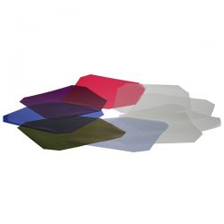 Set de gélatines pour coupe-flux 9 - 6 couleurs et 4 diffuseurs