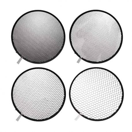 Set de 4 grilles nid d'abeille 9p