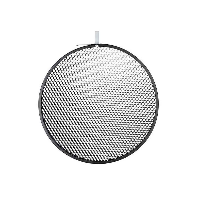 Grille d'aluminium noir - nid d'abeille 12x6mm - 125x25cm