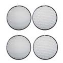Set de 4 grilles nid d'abeille 12 N1/2/3/4