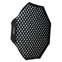 Grille nid d'abeille 50° pour OCTABOX 90