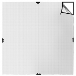 Scrim Jim Cine 6' x 6' - Réflecteur Argent/Blanc