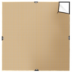 Scrim Jim Cine 6' x 6' - Réflecteur Doré/Blanc