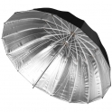 Parapluie parabolique Argent (110 cm)