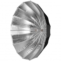 Parapluie parabolique Argent (110 cm)