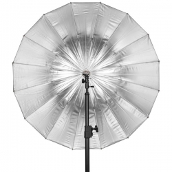 Parapluie parabolique Argent (110 cm)
