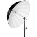 Parapluie parabolique Blanc (110 cm)
