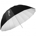Parapluie parabolique Blanc (135 cm)