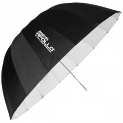 Parapluie parabolique Blanc (135 cm)