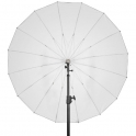 Parapluie parabolique Blanc (135 cm)