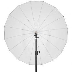 Parapluie parabolique Blanc (135 cm)