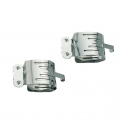 Kit de 2 pinces acier pour film