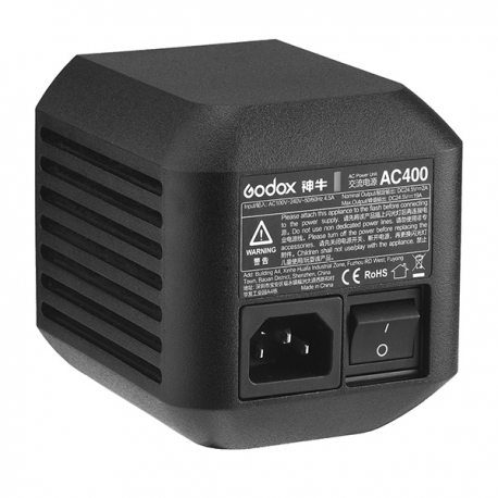 AC400 Alimentation secteur pour AD400PRO AC400 Alimentation secteur pour AD400PRO