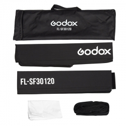 FL-SF30120 Softbox + Grille 30 x 120 cm pour FL150R