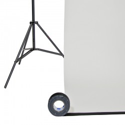 Rouleau Gaffer 50 mm x 50 m NOIR