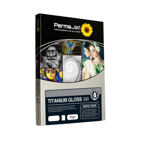 TITANIUM GLOSS METALLIC 300g - 13x18cm TITANIUM GLOSS METALLIC 300g - 13x18cm