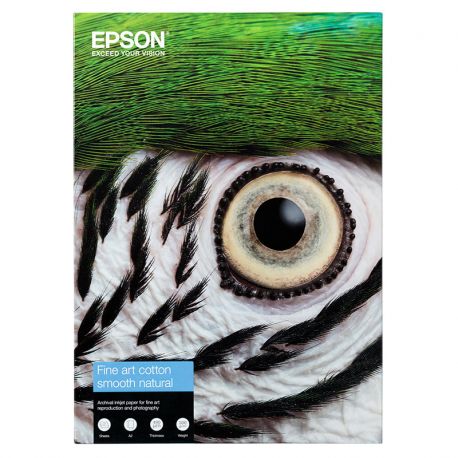 Fine Art Cotton SMOOTH NATURAL 300g - A4 Fine Art Cotton SMOOTH NATURAL 300g - A4