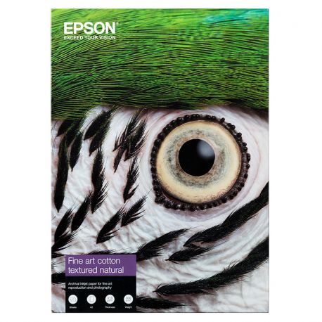 Fine Art Cotton TEXTURED NATURAL300g - A2 Fine Art Cotton TEXTURED NATURAL300g - A2