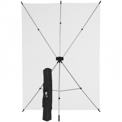 X-Drop Kit support + fond cyclo Blanc + sac transport-