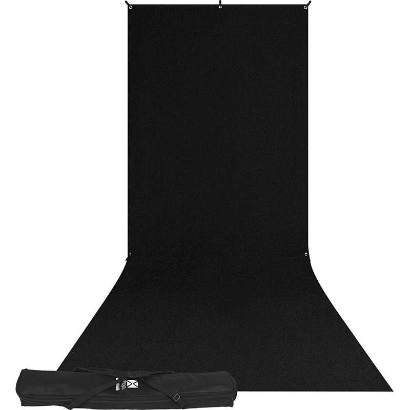 X-Drop Kit support + fond cyclo Noir + sac transport