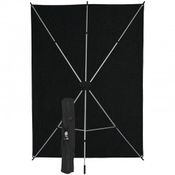 X-Drop Kit support + fond cyclo Noir + sac transport
