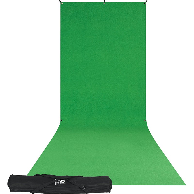 X-Drop Kit support + fond cyclo Vert + sac transport