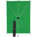 X-Drop Kit support + fond cyclo Vert + sac transport
