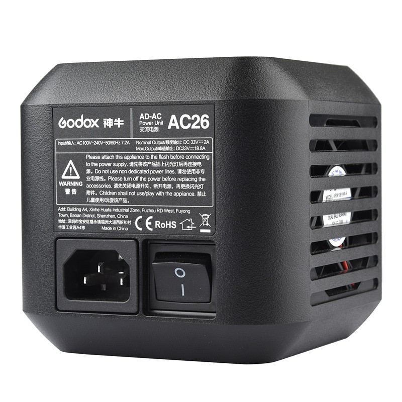AC-26 Adaptateur secteur pour AD600Pro