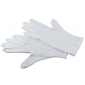 Gants coton blanc (L)