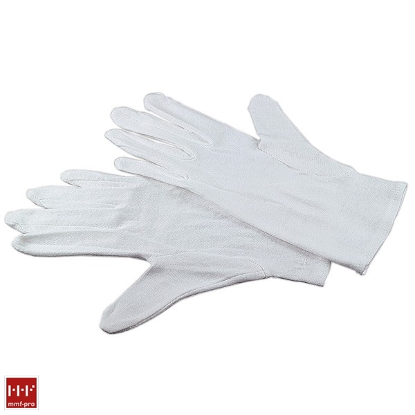Gants coton blanc (L)