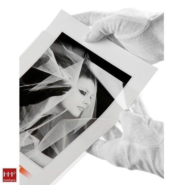 Gants coton blanc (L)