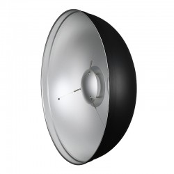 BDRS-55 Pro Beauty Silver - Bol beauté argent Ø 54 cm