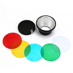 AD-R14 Reflecteur AD300Pro + fitres couleur