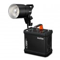 AD1200Pro Générateur + torche 1200 Ws autonome