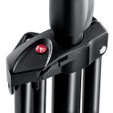 Pied alu compact noir
