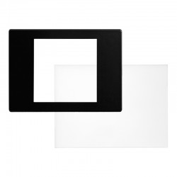 Masques format 6x6 + plaque verre anti-newton