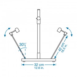 Reprokid Copy Stand avec éclairage