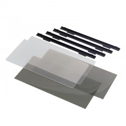 Paire de filtres polarisant pour éclairage statif
