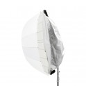 DPU-165BS Réflecteur argent parapluie parabolique diffuseur 165 cm GODOX