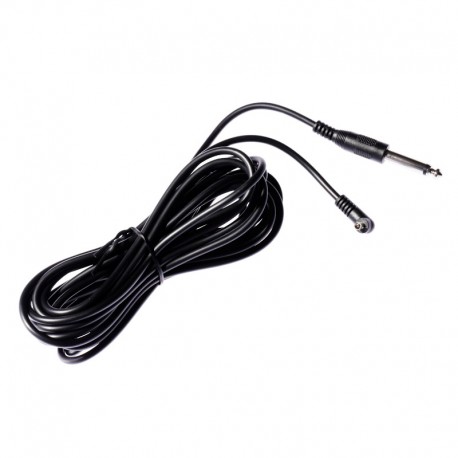SC-635 Cordon synchro 5 m noir - PC/Jack 6.35 mm SC-635 Cordon synchro 5 m noir - PC/Jack 6.35 mm