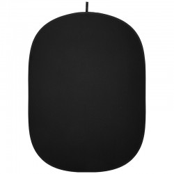 Fond pliant 2-en-1 Noir / Blanc 150x195cm