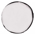 Fond pliant 2-en-1 Noir / Blanc 150x195cm