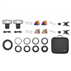 MF12-K2 Macro Ring Flash- 2 lights kit