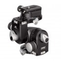 PCH Tête précision micrométrique 3 axes (plateau rapide 1/4 QR-7)