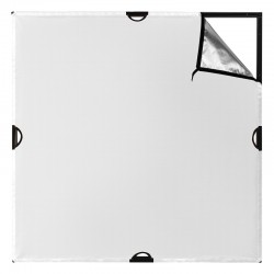 Scrim Jim Cine 4' x 4' - Réflecteur Argent/Blanc