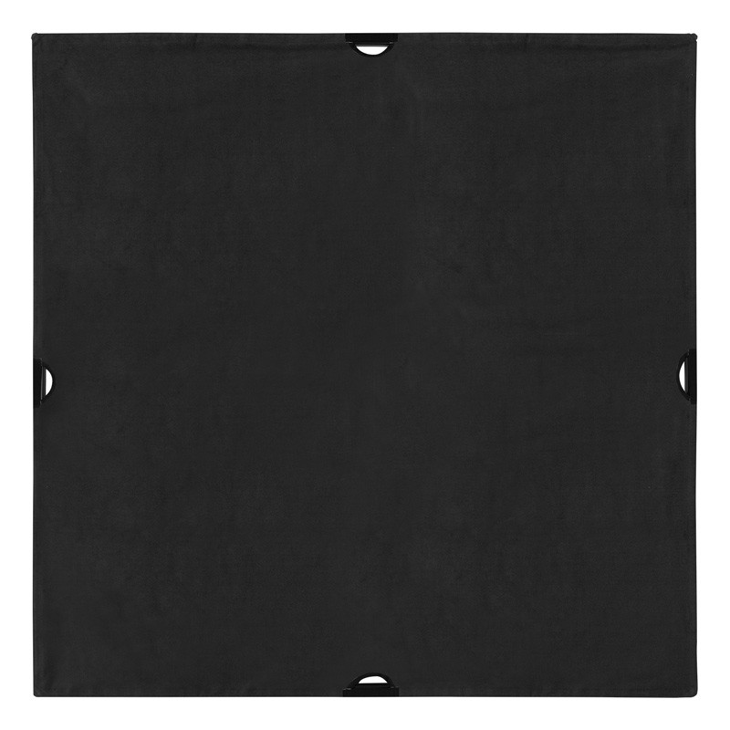 Scrim Jim Cine 4x4 - Toile Noir Mat Coupe Flux (120 x 120 cm)
