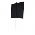 Scrim Jim Cine 4x8  - Toile Noir mat 2 panneaux