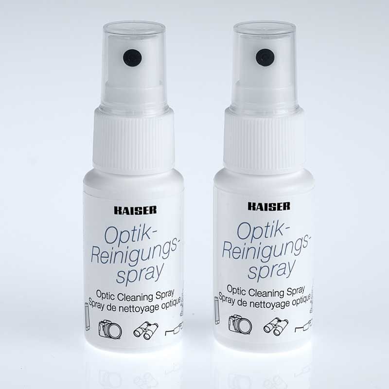 Optic Cleaning Spray for glass and plastic, 2 x 25 ml pump spray disp